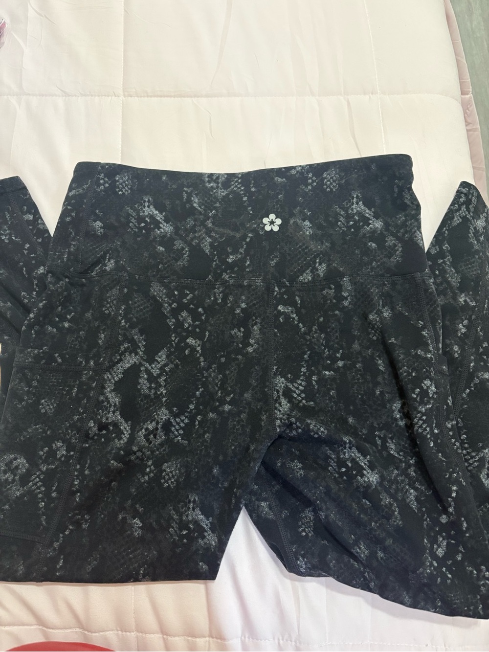 Tuff Athletics Black High-Rise Active Leggings